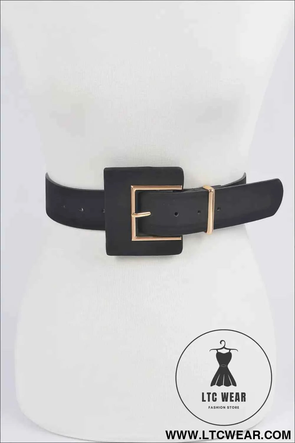 Faux Suede Belt
