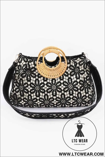 Faux Top Case Clutch