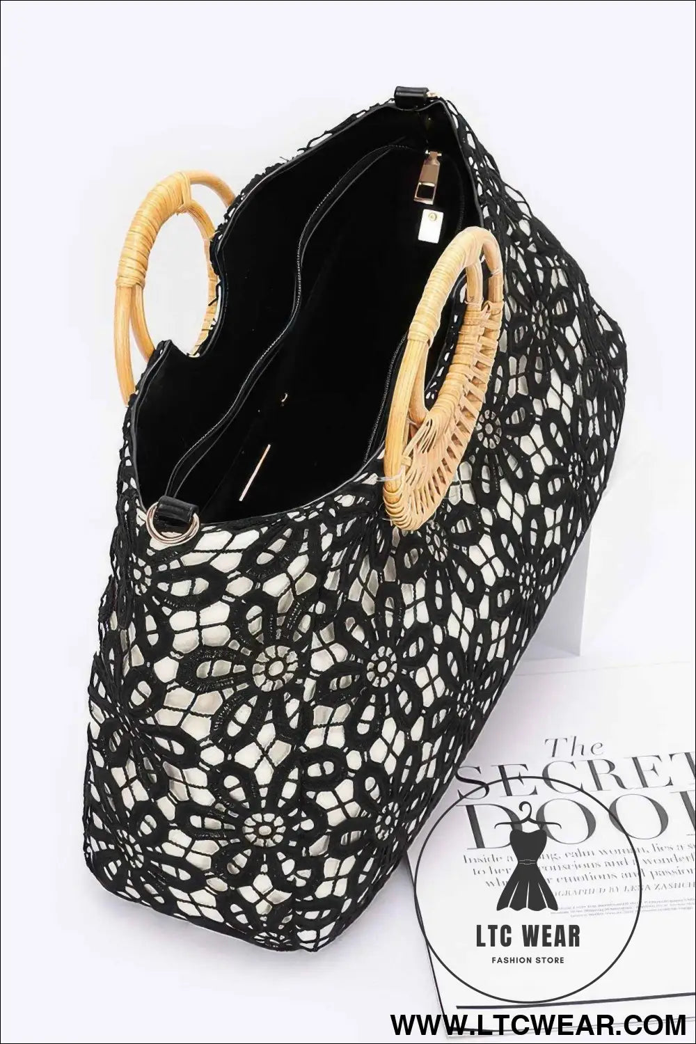 Faux Top Case Clutch
