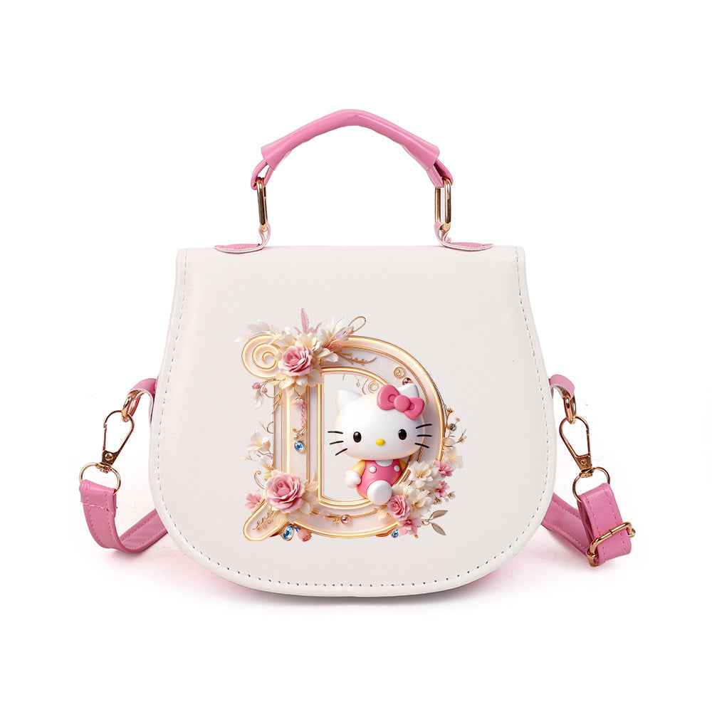 Hello Kitty 26Letter Crossbody Bag Chic AllSeason Style