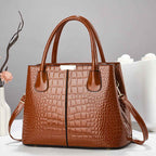 Chic Crocodile Tote Thanksgiving Gift for Her