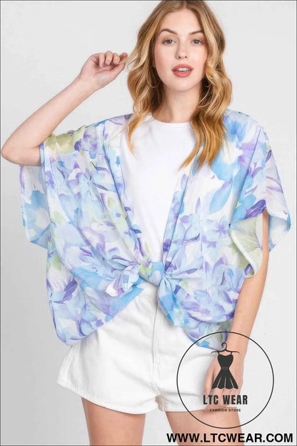 Floral Print Cover-up