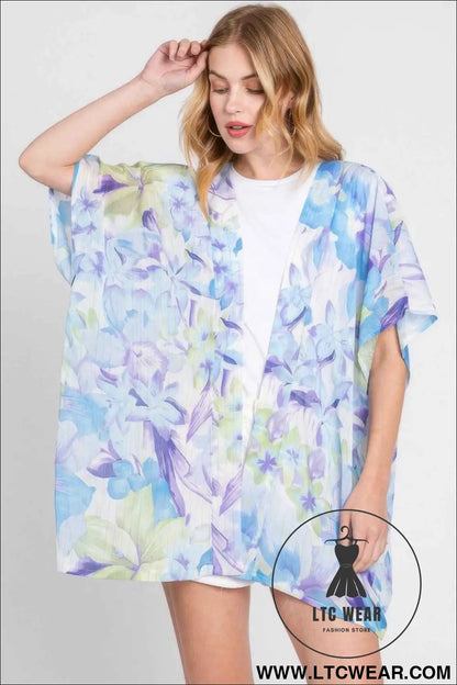 Floral Print Cover-up