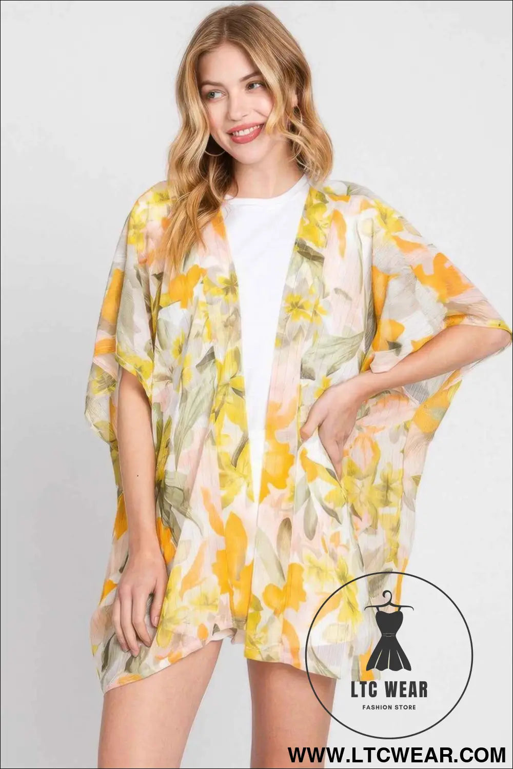 Floral Print Cover-up