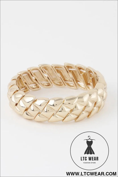 Geometric Cuff Bracelet