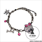 Ghost school y2k cool girl necklace amp bracelet cute decorative jewe - skull bracelet