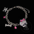 Ghost school y2k cool girl necklace amp bracelet cute decorative jewe - skull bracelet