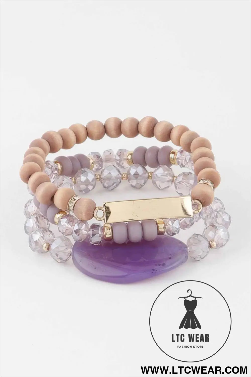 Giant Stone Bead Bracelet