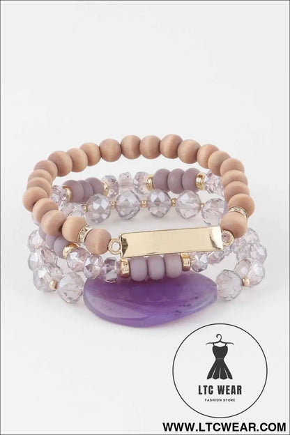 Giant Stone Bead Bracelet