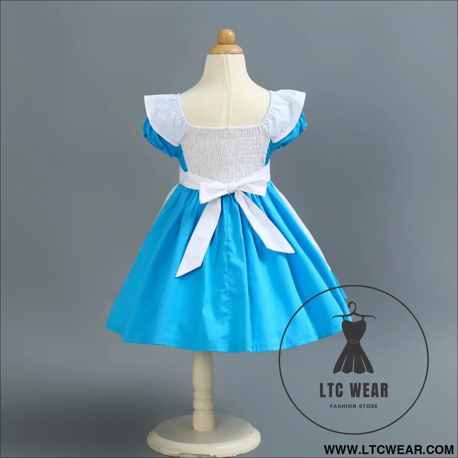 Girl’s princess dress alice cotton dress birthday halloween dress