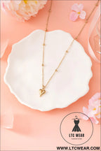 Gold plated alloy puffed heart necklace - gold / one size / 100% alloy - jewelry