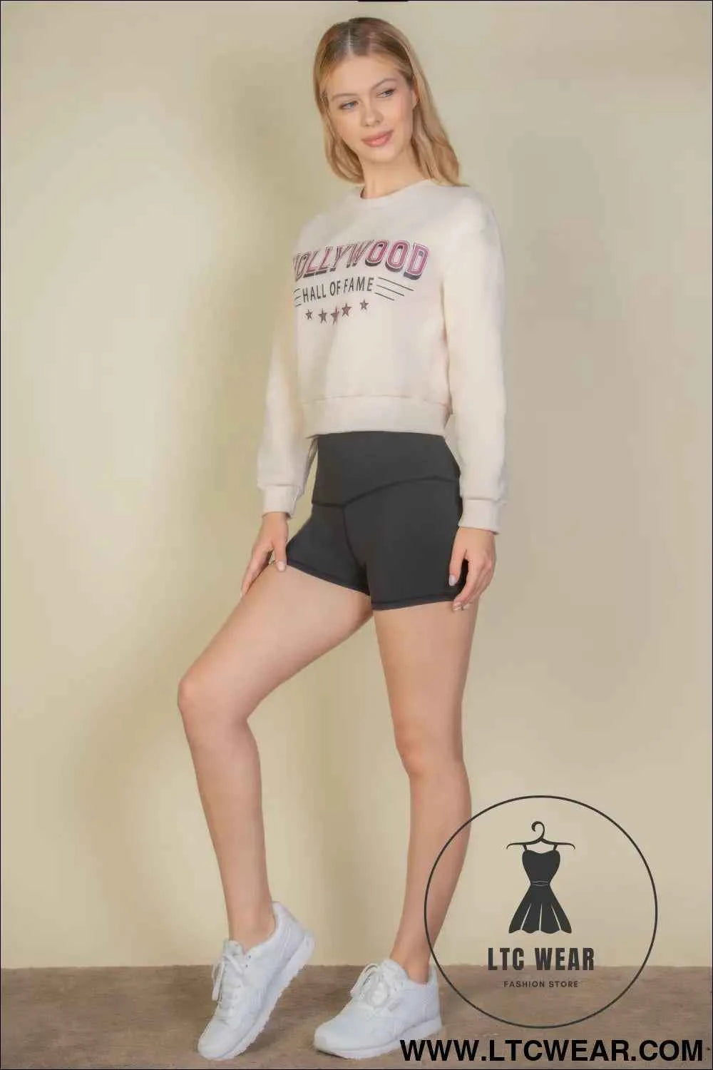 Graphic Drop Shoulder Sweatshirt