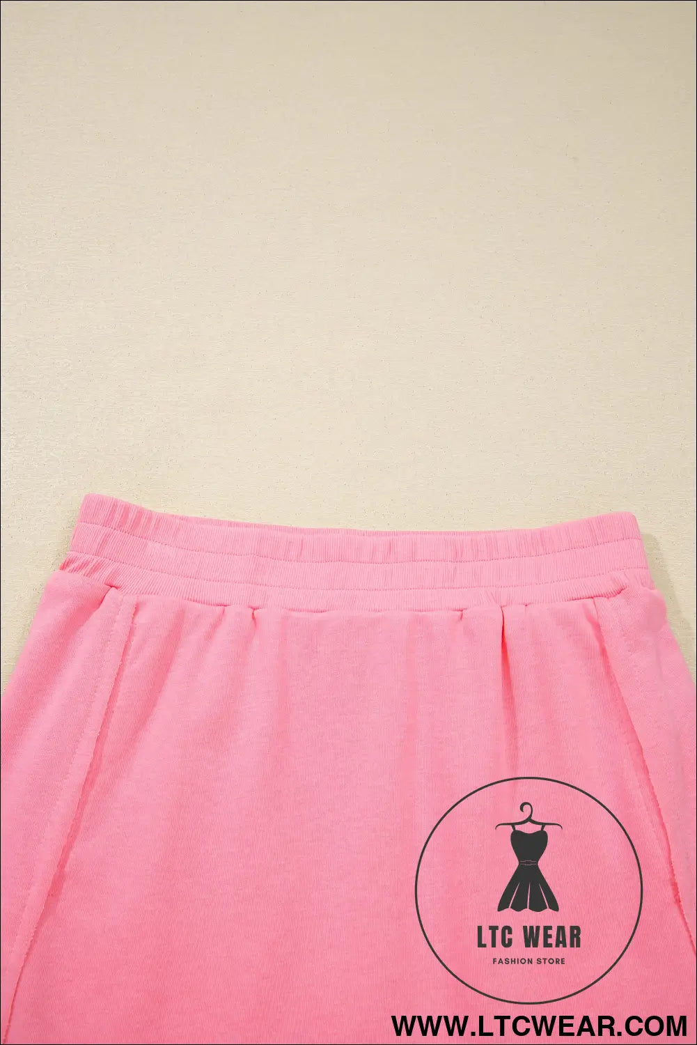 Green Slim Tank Top Elastic Waist Mini Skort 2pcs Outfit - L.T.C Wear Online Fashion Store