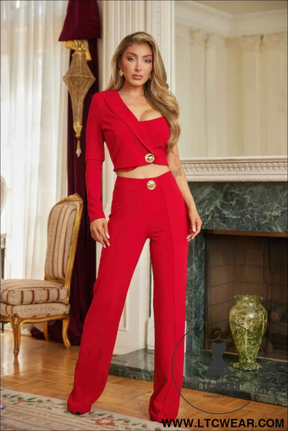 Half Sleeve Two Piece Sets