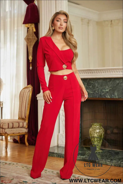 Half Sleeve Two Piece Sets