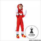Halloween costume hedgehog blue sonic costume super sonic the hedgehog performance outfit - new sonic red / s
