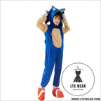 Halloween costume hedgehog blue sonic costume super sonic the hedgehog performance outfit
