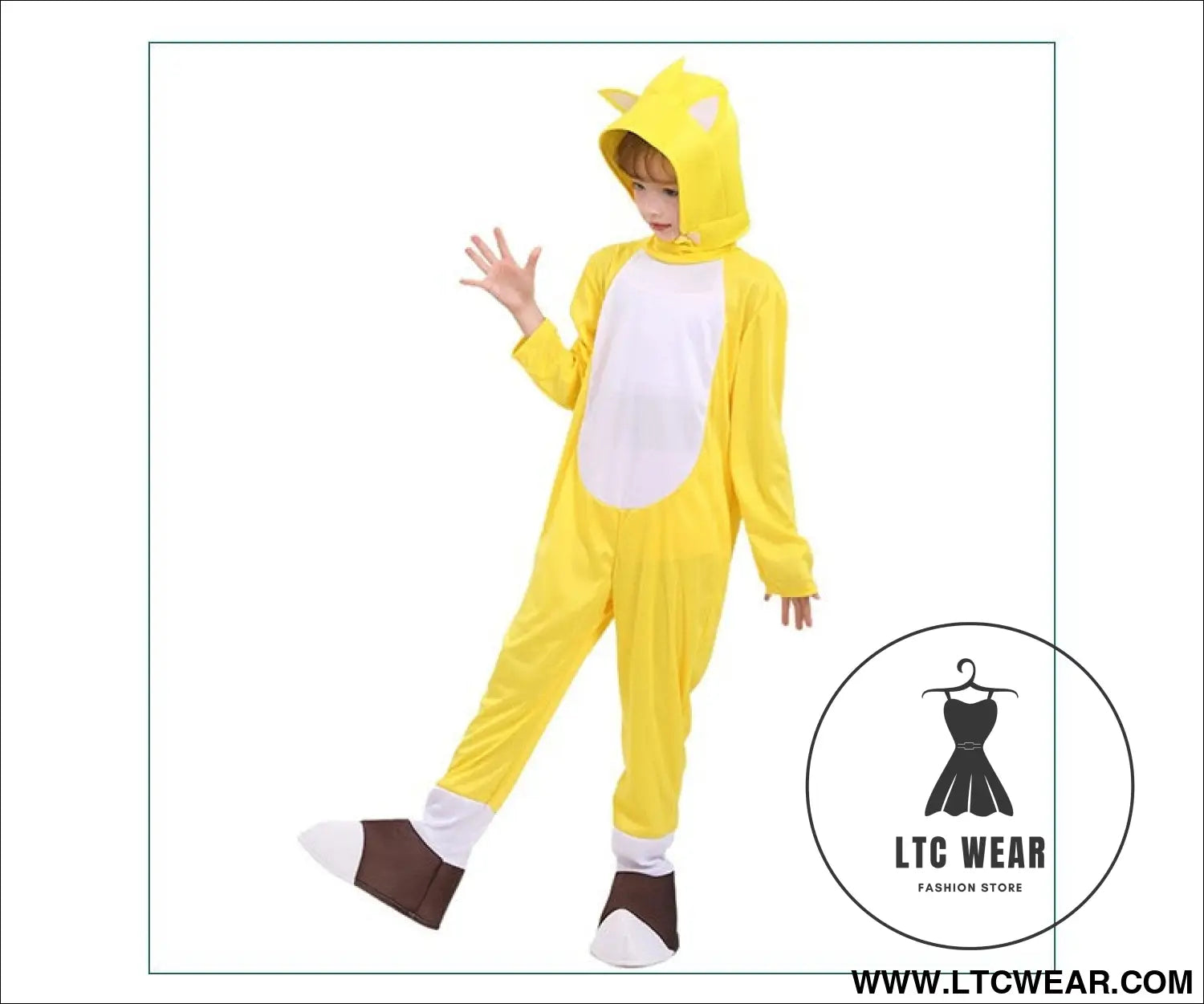 Halloween costume hedgehog blue sonic costume super sonic the hedgehog performance outfit - yellow fox sonic / s