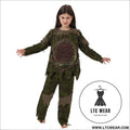 Halloween costume kids cosplay boy swamp monster outfit scary mask intestine costume