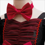Halloween new girls’ princess dress printed organza dress children’s festival