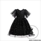 Halloween new girls’ princess dress star tulle princess dress children’s festival costume role play clothing factory