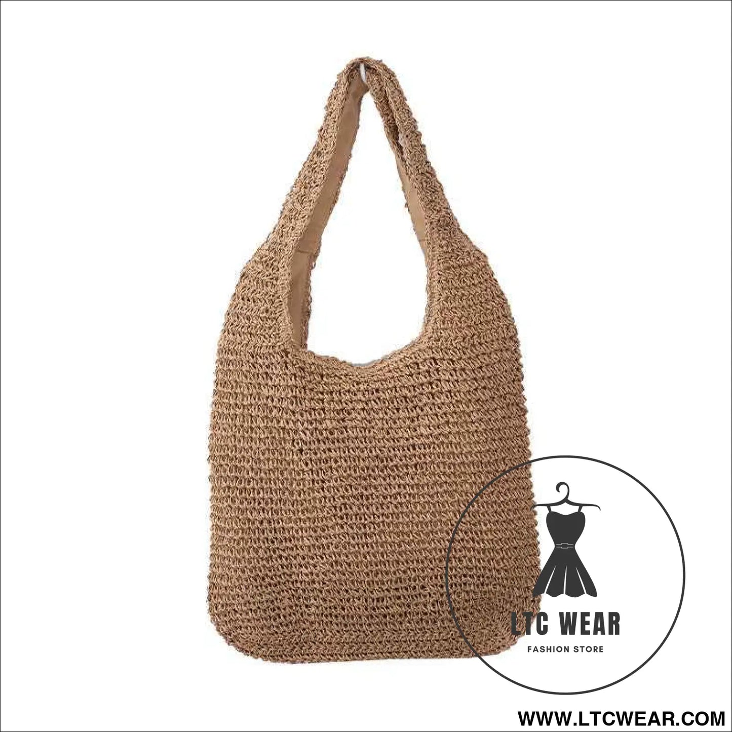 Handheld Bag Everyday Commute Versatile Woven Bag Vacation Shoulder Bag