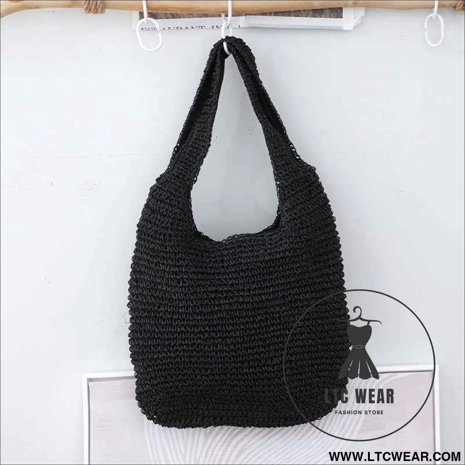 Handheld Bag Everyday Commute Versatile Woven Bag Vacation Shoulder Bag