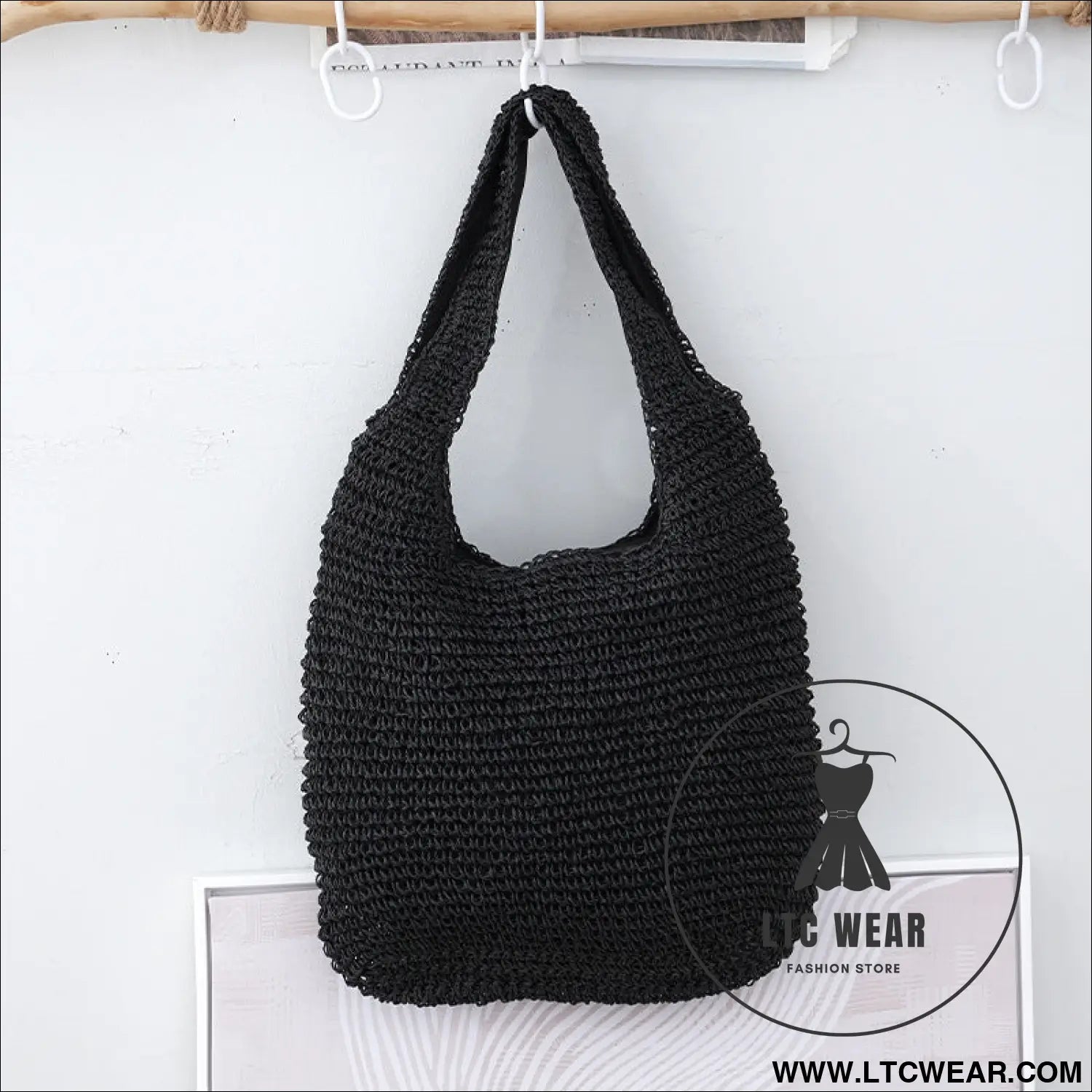 Handheld Bag Everyday Commute Versatile Woven Bag Vacation Shoulder Bag - L.T.C Wear Online Fashion Store