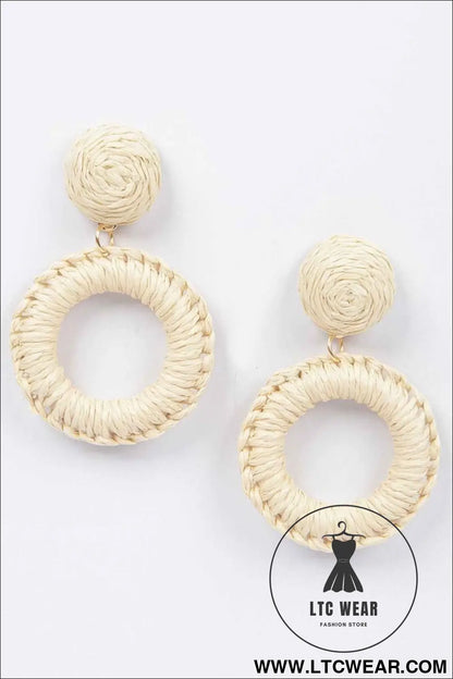 Handmade O Ring Earring