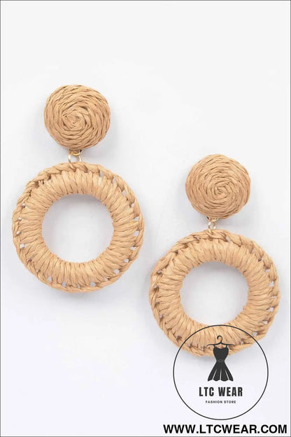 Handmade O Ring Earring