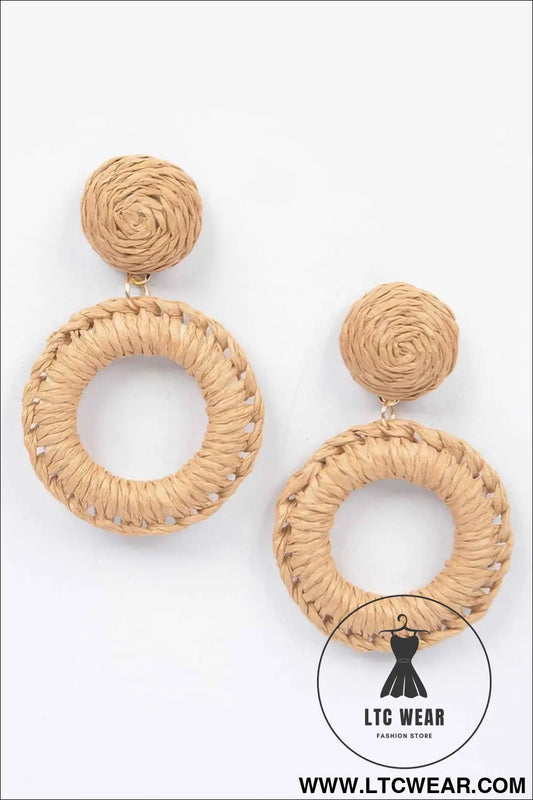 Handmade O Ring Earring