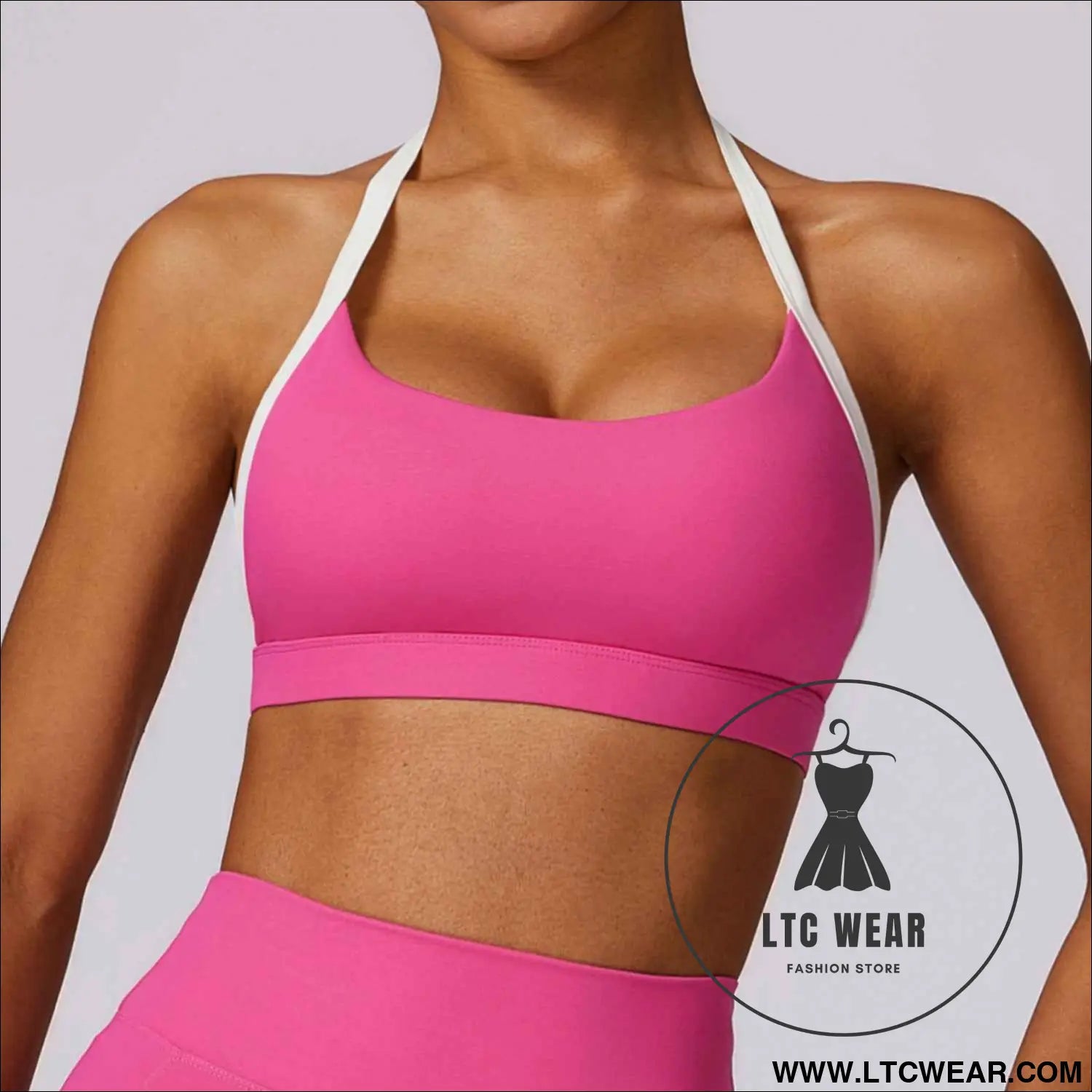 Hanging neck yoga quick drying sports bra running and fitness vest