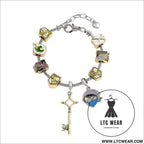 Harry potter attack on titan bracelet pandora diy bead jewelry - attack on titan bracelet