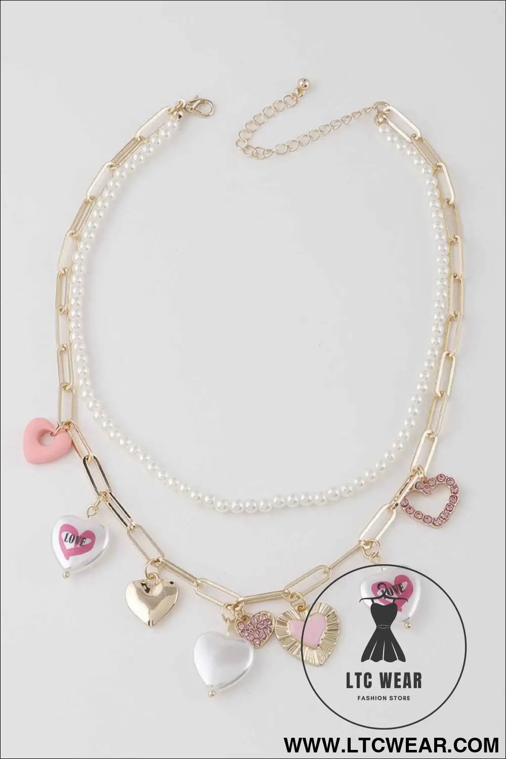 Heart Charms Necklace