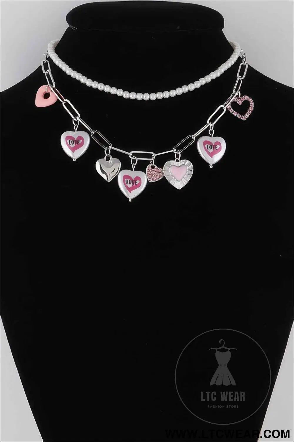 Heart Charms Necklace