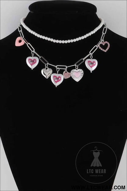 Heart Charms Necklace