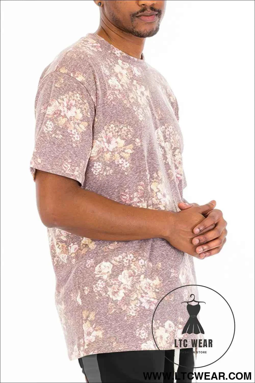 Heathered Floral Tshirt