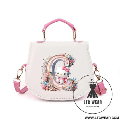 Hello Kitty 26Letter Crossbody Bag Chic AllSeason Style
