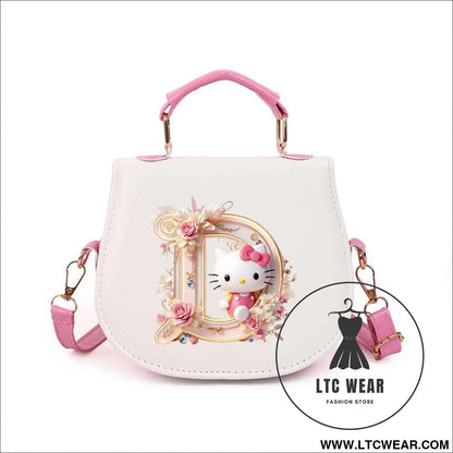 Hello Kitty 26Letter Crossbody Bag Chic AllSeason Style