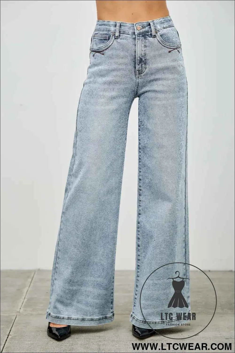 High Rise Wide Leg