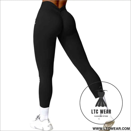 High waisted hip lifting quick drying yoga cycling running fitness pants