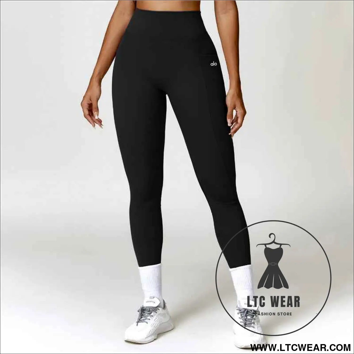High waisted hip lifting quick drying yoga cycling running fitness pants