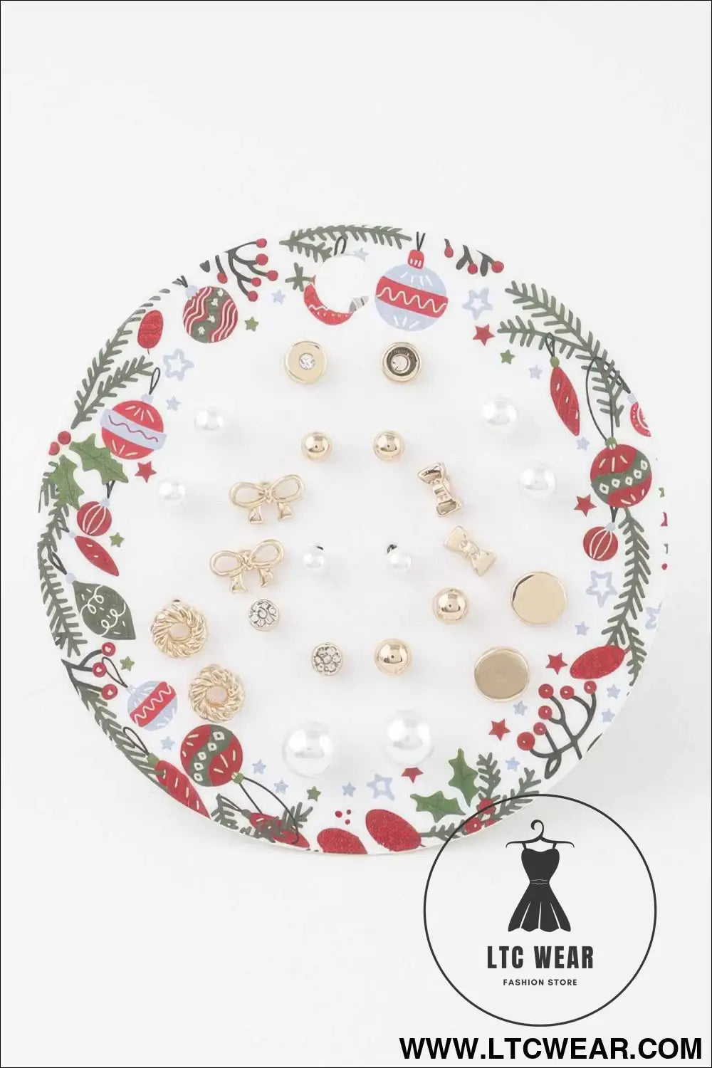 Holiday Stud Earrings Set
