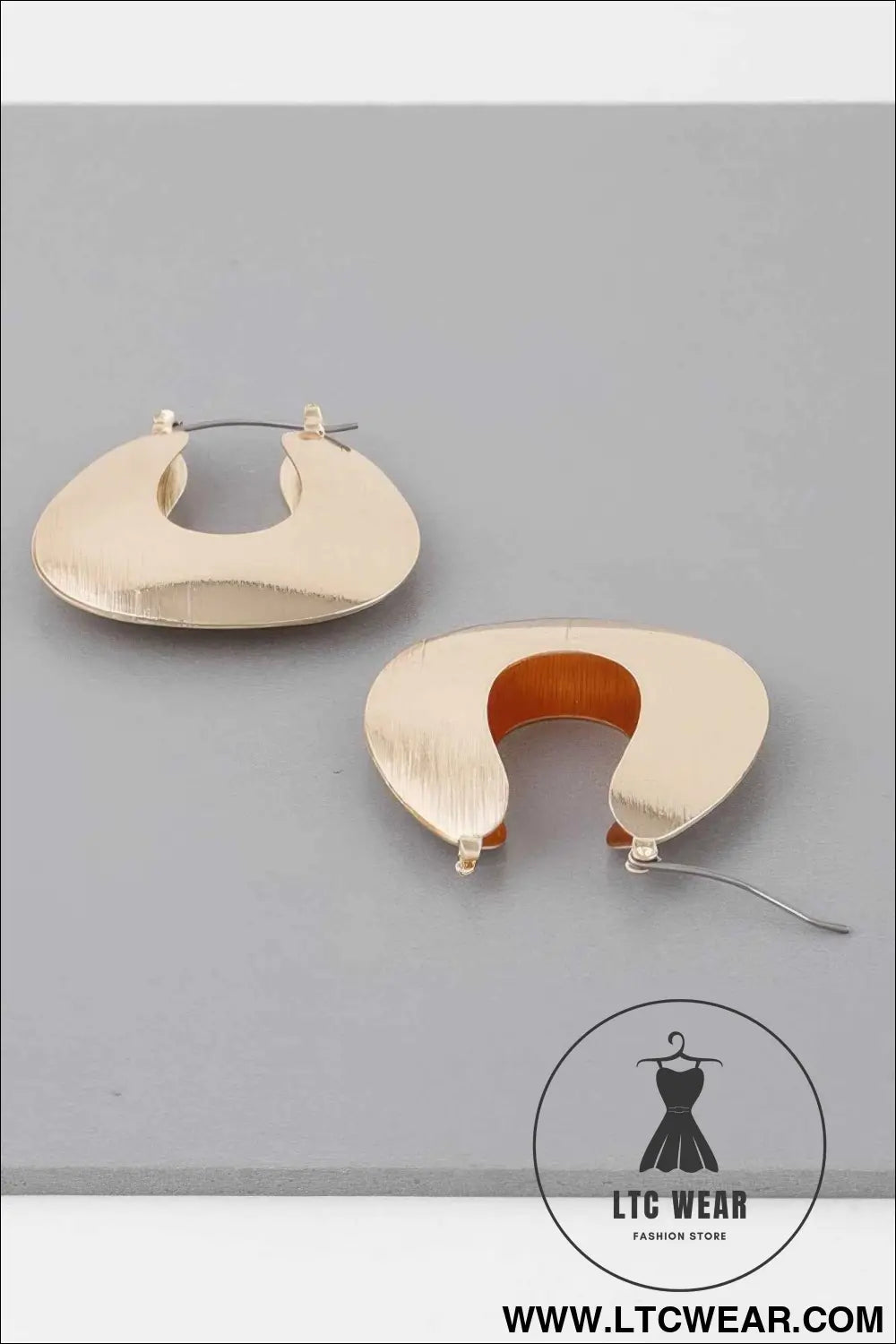Hollow Arch Hoop Earrings