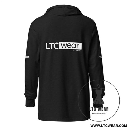 Hooded long-sleeve tee