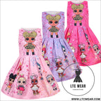 Ins children’s skirt newclothing summer middle and small girl’s dress