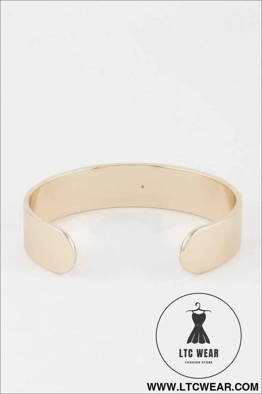 Jeweled Boss Cuff Bracelet
