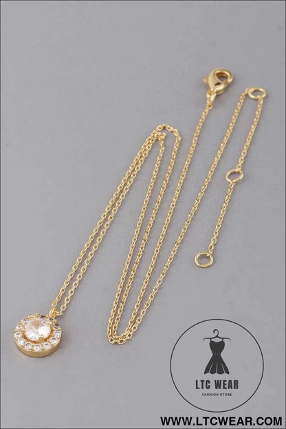 Jeweled Crystal Necklace