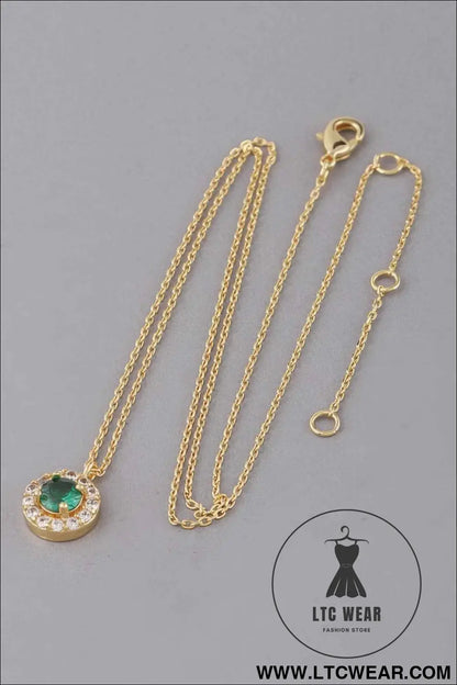 Jeweled Crystal Necklace
