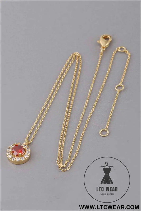 Jeweled Crystal Necklace